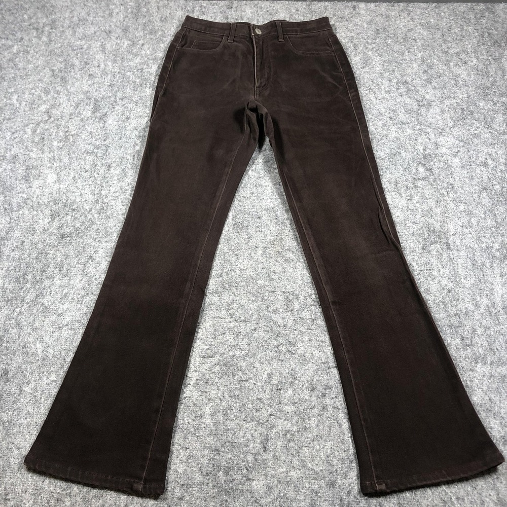 Vintage‎ Sweet Camel Jeans Womens W26 Brown Dark Wash Y2K Bootcut Denim